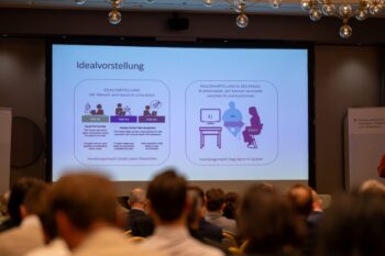 Veranstaltungsfoto vom 3. Vernetzungstreffen im Rahmen des AI Policy Forums