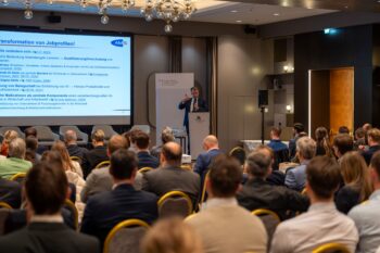 Veranstaltungsfoto vom 3. Vernetzungstreffen im Rahmen des AI Policy Forums