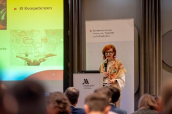 Veranstaltungsfoto vom 3. Vernetzungstreffen im Rahmen des AI Policy Forums