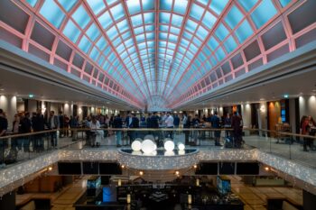 Veranstaltungsfoto vom 3. Vernetzungstreffen im Rahmen des AI Policy Forums