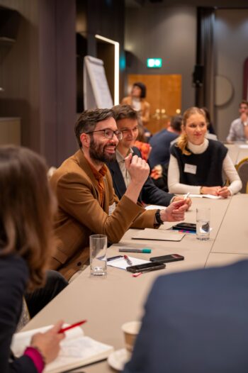 Veranstaltungsfoto vom 3. Vernetzungstreffen im Rahmen des AI Policy Forums