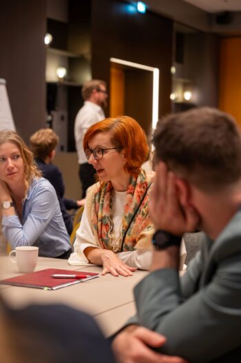 Veranstaltungsfoto vom 3. Vernetzungstreffen im Rahmen des AI Policy Forums